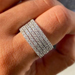 Load image into Gallery viewer, Diana Luxurious Zircon Ring
