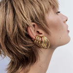 Load image into Gallery viewer, Nia 18k Gold Plated Earrings
