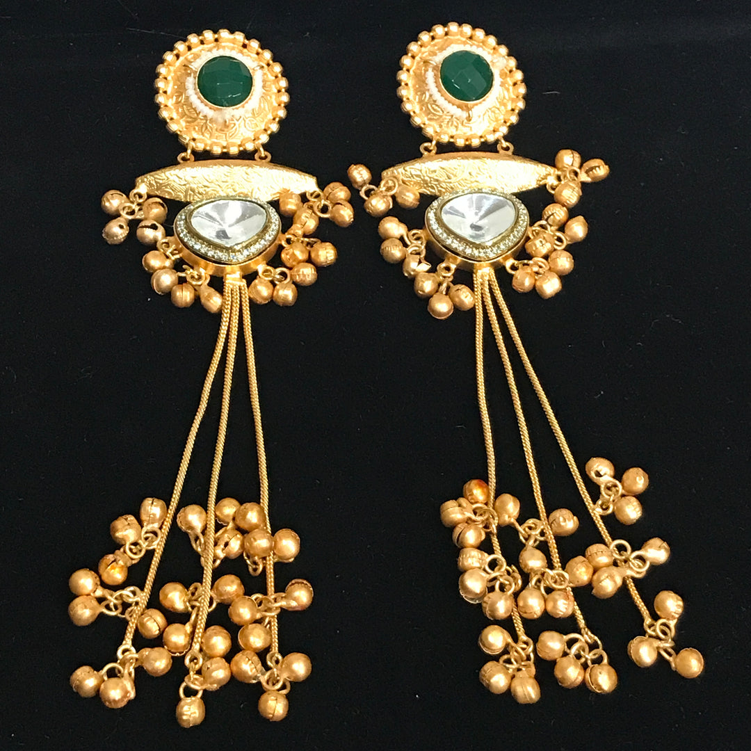 Baani mossionite Fusion Earrings