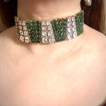 Load image into Gallery viewer, Ahaana Statement Choker Set

