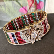 Aza Multicolor Victorian Openable Kada