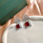 Load image into Gallery viewer, Ruby Earrings

