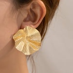 Load image into Gallery viewer, Reene Gold Plated Vintage Earrings
