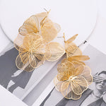 Load image into Gallery viewer, Diana Vintage Gold Rush Earrings
