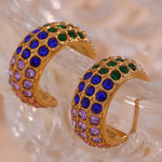 Load image into Gallery viewer, Inaya multicolor Earrings
