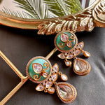 Load image into Gallery viewer, Meera Kundan Earrings
