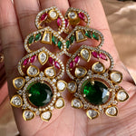 Load image into Gallery viewer, Ishariya Multi Statement Kundan Chokar Set
