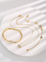 Load image into Gallery viewer, Eliana Waterproof 18k Gold Plated Jewellery Set
