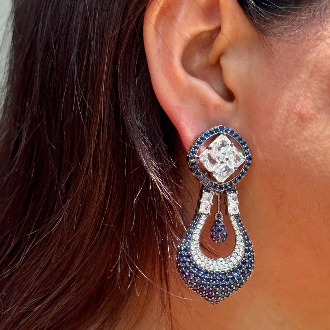 Blue Blueberry Earrings