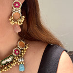 Load image into Gallery viewer, Sahiba Fusion Necklace Set
