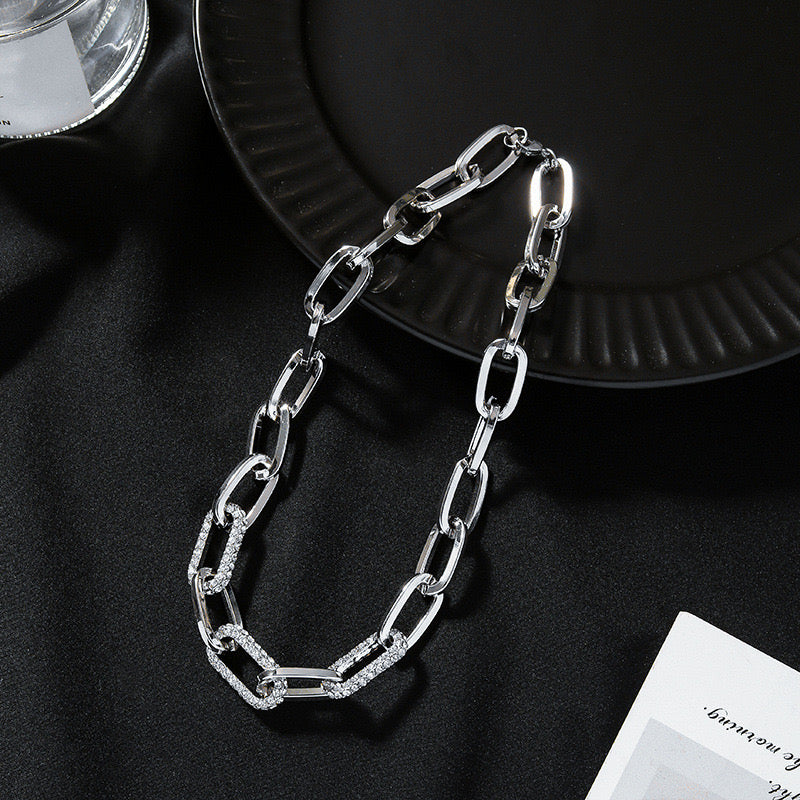 Andra Silver Plated Statement Chain