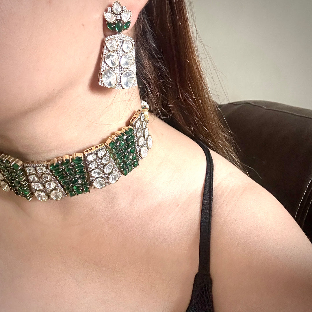 Ahaana Statement Choker Set