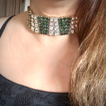 Load image into Gallery viewer, Ahaana Statement Choker Set
