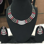 Load image into Gallery viewer, Ada Red Ad Jewellery Set
