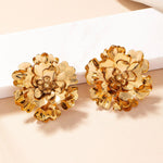 Load image into Gallery viewer, Vamika Gold Vintage Earrings
