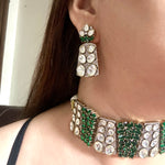 Load image into Gallery viewer, Ahaana Statement Choker Set

