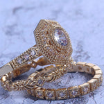 Load image into Gallery viewer, Nia Royal Ad Stone Triple Ring
