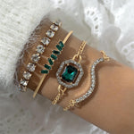 Load image into Gallery viewer, Rihana 4 piece Bracelet Stack
