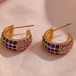 Load image into Gallery viewer, Inaya multicolor Earrings
