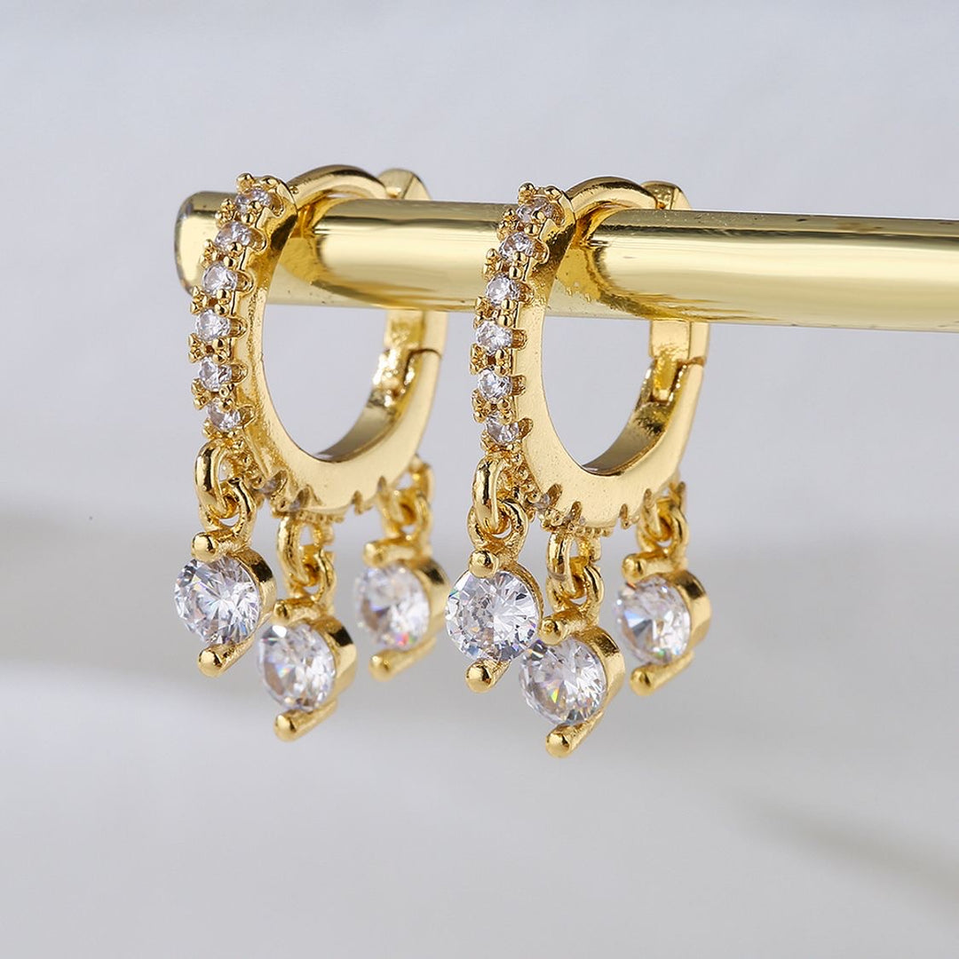 Kim Gold Earrings