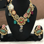 Load image into Gallery viewer, Sahiba Fusion Necklace Set

