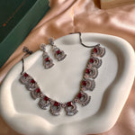 Load image into Gallery viewer, Chandrika Rose Gold Jewellery Set
