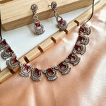 Load image into Gallery viewer, Chandrika Rose Gold Jewellery Set
