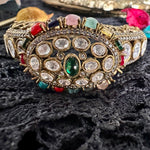 Load image into Gallery viewer, Reeva Polki Gajra Bracelet
