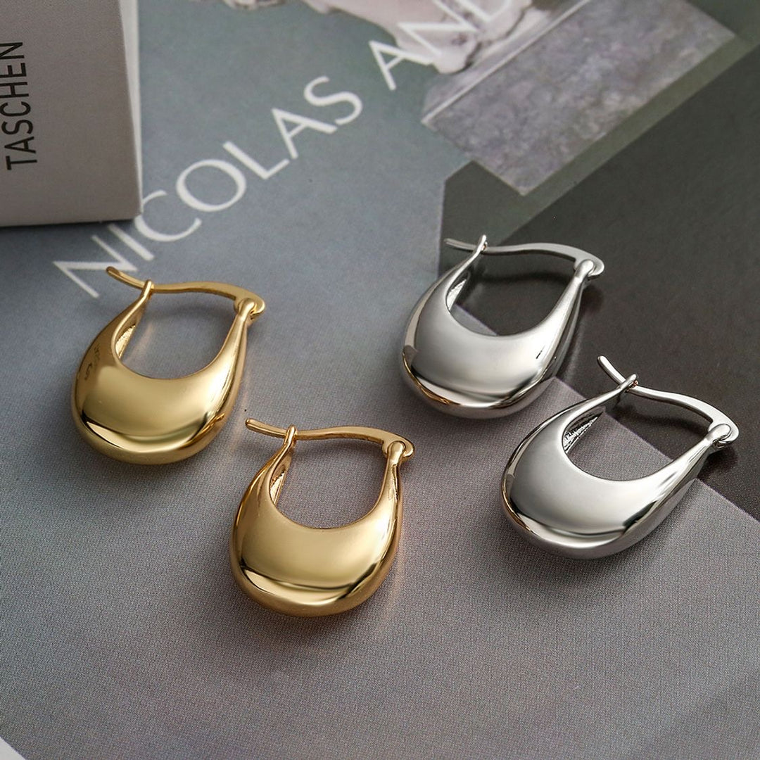 Golden Kaaya Hoop Earrings