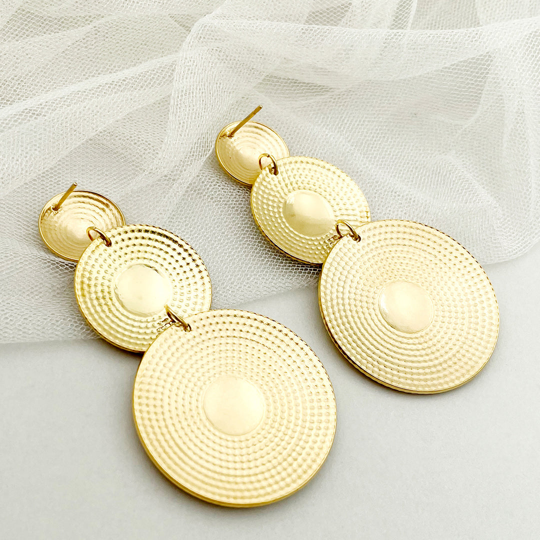 Reem Gold Plated Waterproof Earrings