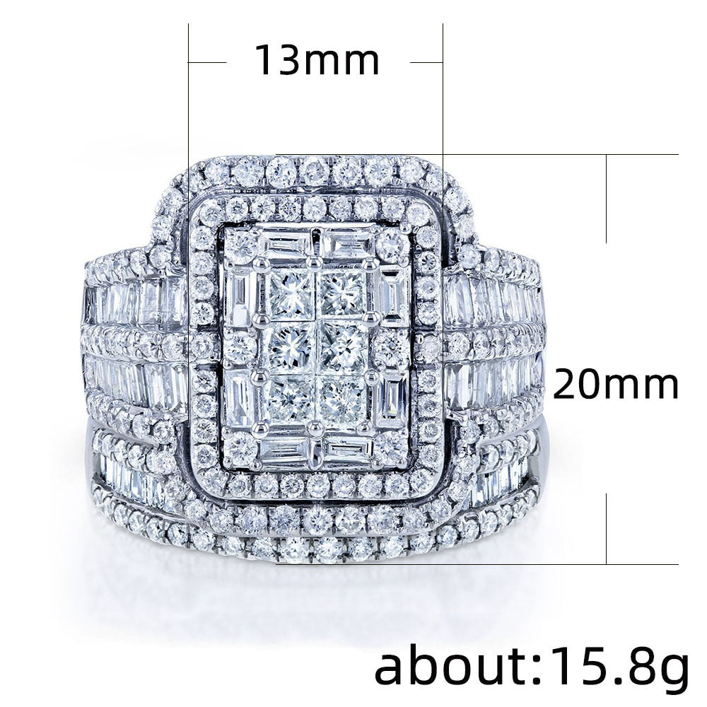 Elizabeth Royal Ad Stone Double Ring