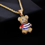 Load image into Gallery viewer, Mr. Cuddles Waterproof Teddy Chain
