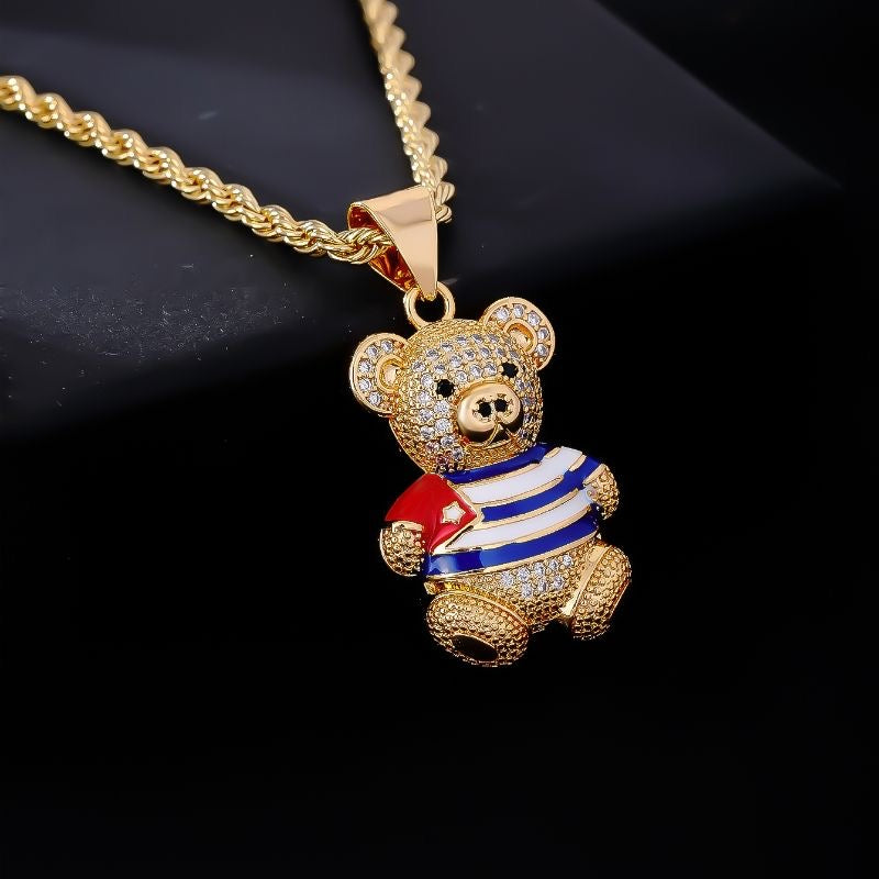 Mr. Cuddles Waterproof Teddy Chain