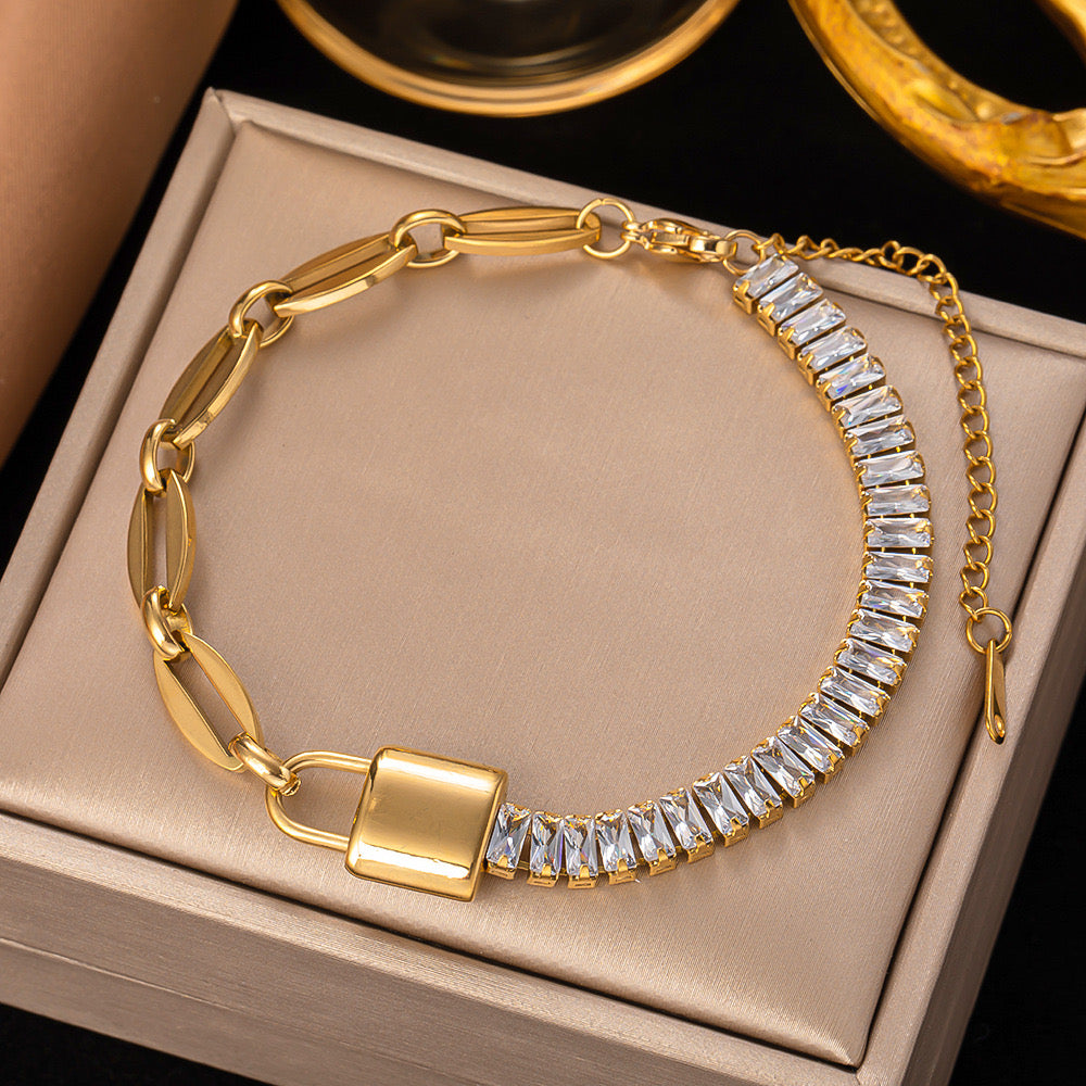 Clara Waterproof 18k Gold Plated Bracelet