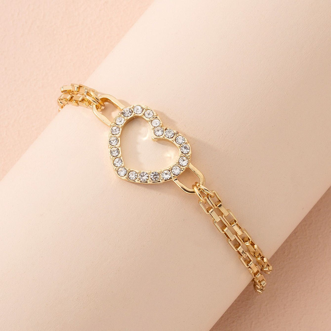 Heart Chain Bracelet